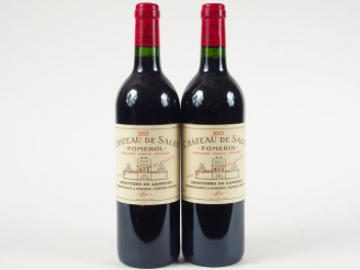Vente aux enchères 2 BOUTEILLES CHÂTEAU DE SALES POMEROL - 2003