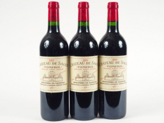 Vente aux enchères 3 BOUTEILLES CHÂTEAU DE SALES POMEROL - 2003