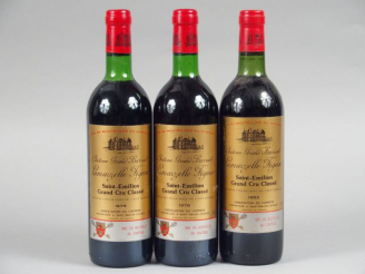 Vente aux enchères 3 BOUTEILLES CHÂTEAU GRAND BARRAIL LAMARZELLE FIGEAC GCC ST EMILION : 