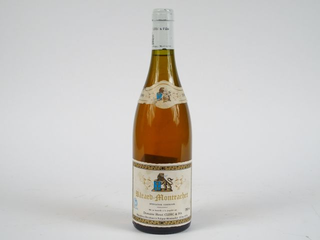 1 BOUTEILLE BATARD MONTRACHET DOMAINE H. CLERC   FILS - 1989 - COLL. T