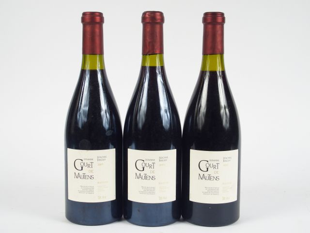 3 BOUTEILLES RASTEAU DOMAINE GOURT DE MAUTENS J. BRESSY - 2001