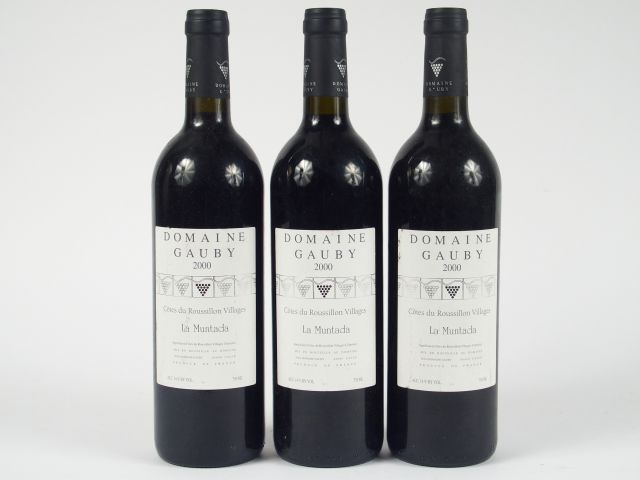 3 BOUTEILLES DOMAINE GAUBY 'LA MUNTADA' - 2000