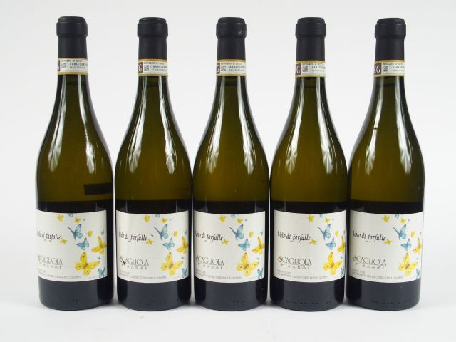 5 BOUTEILLES MOSCATO D'ASTI 'VOLO DI FARFALLE' CAGIOLA SANSI - 2011