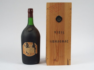 Vente aux enchères 1 POT ARMAGNAC VIEIL ARMAGNAC SEMPE - 1935 - EA/COFFRET