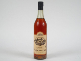 Vente aux enchères 1 BOUTEILLE ARMAGNAC CHÂTEAU DE SANDEMAGNAN MICHEL GUERARD 41% - COFFR