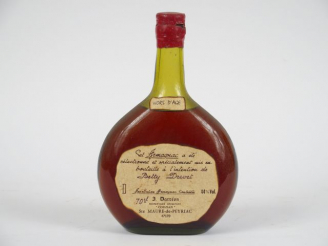 Vente aux enchères 1 BOUTEILLE ARMAGNAC J. DARREON HORS D'AGE 44%
