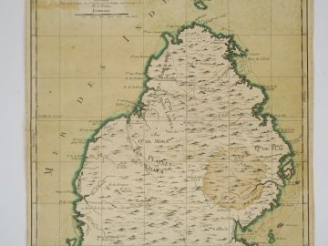 Vente aux enchères LA CAILLE (l'abbé) - Carte de l'isle de France. 1753