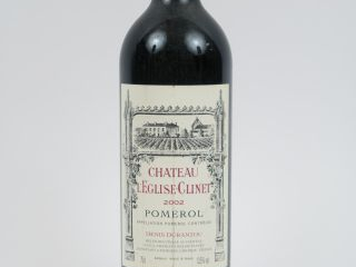 1 BOUTEILLE CHÂTEAU L'EGLISE CLINET POMEROL - 2002