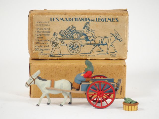 La marchande de légumes CL France : attelage en boite d'origine compre