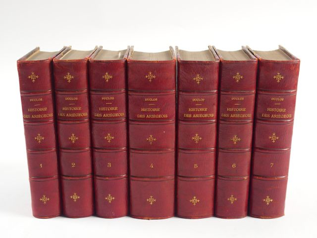 DUCLOS (Henri). Histoire des Ariégeois (Comté de Foix et Vicomté de Co