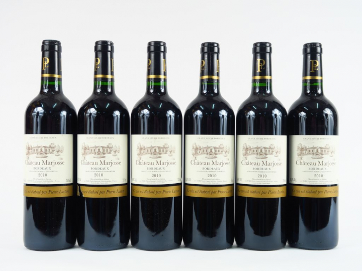 6 BOUTEILLES CHÂTEAU MARJOSSE BORDEAUX - 2010