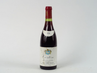 Vente aux enchères 1 BOUTEILLE CORTON GC A. BRENOT - 1955