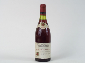 Vente aux enchères 1 BOUTEILLE CLOS DE VOUGEOT GC J. DROUHIN - 1981 - 2,5 CM
