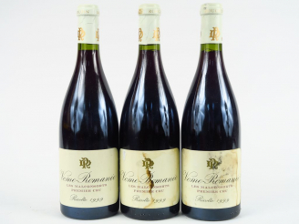 Vente aux enchères 3 BOUTEILLES VOSNE ROMANEE 1er CRU 'LES MALCONSORTS' ROUGEOT DUPIN - 1