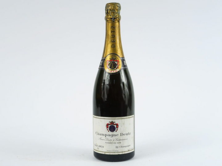 1 BOUTEILLE CHAMPAGNE DEUTZ 'GOLD LACK' - 1973 - COIFFE LA 