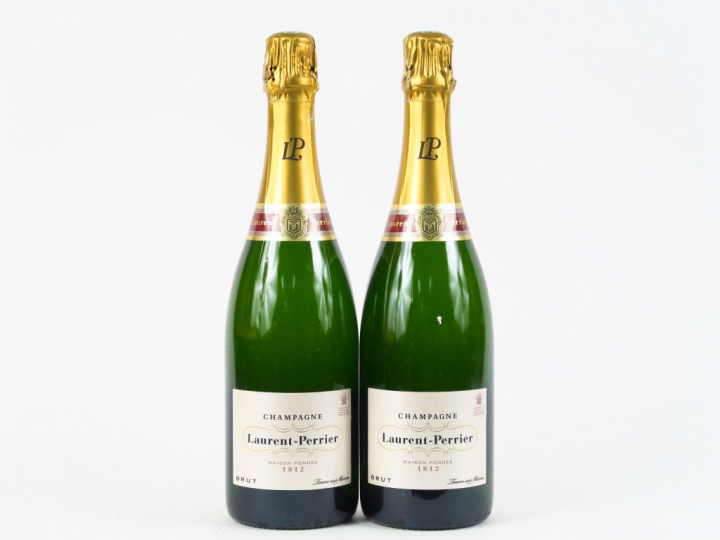 2 BOUTEILLES CHAMPAGNE LAURENT PERRIER 