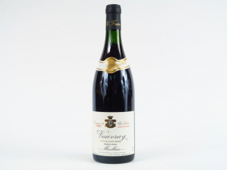 Vente aux enchères 1 BOUTEILLE VOUVRAY MOELLEUX 'GOUTTE D'OR' DOMAINE DU CLOS NAUDIN PH. 