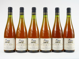 Vente aux enchères 6 BOUTEILLES CHÂTEAU DU HUREAU COTEAUX DE SAUMUR P. et G. VATAN - 1990