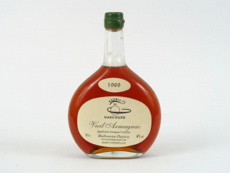 Vente aux enchères 1 BOUTEILLE VIEIL ARMAGNAC MALHOMME DUPOUY - 1969
