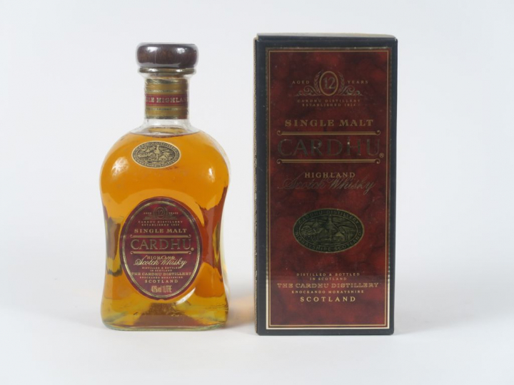 1 BOUTEILLE CARDHU (1 l) - Embouteilleur : OB  - 40° - Age : 12 ans   