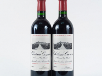 Vente aux enchères 2 BOUTEILLES CHÂTEAU CANON 1er GCC ST EMILION - 1990
