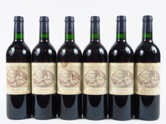 Vente aux enchères 6 BOUTEILLES CHÂTEAU CADET PIOLA ST EMILION GC-1995