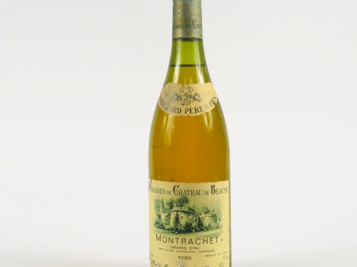 1 BOUTEILLE MONTRACHET GC BOUCHARD PÈRE et FILS - 1986 - 2,5 CM/ELA
