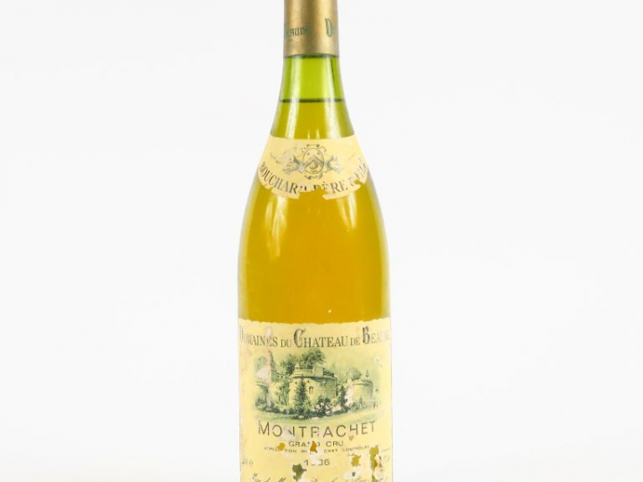 1 BOUTEILLE MONTRACHET GC BOUCHARD PÈRE et FILS - 1986 - 2,5 CM/EA