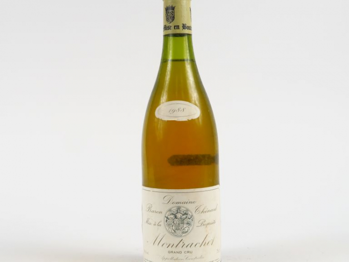 1 BOUTEILLE MONTRACHET GC BARON THENARD - 1988 - 2,5 CM