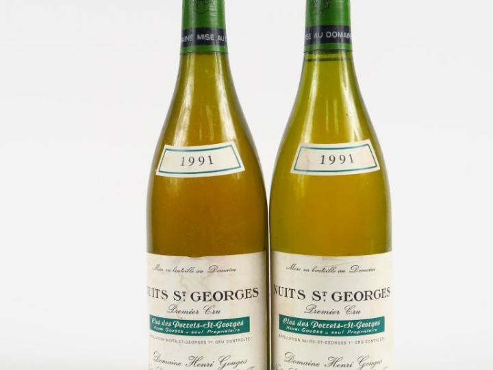 2 BOUTEILLES NUITS ST GEORGES 1er CRU 'CLOS DE PORRETS ST GEORGES' H. 