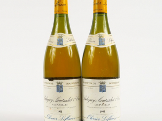 Vente aux enchères 2 BOUTEILLES PULIGNY MONTRACHET 1er CRU 'LES PUCELLES' O. LEFLAIVE - 1