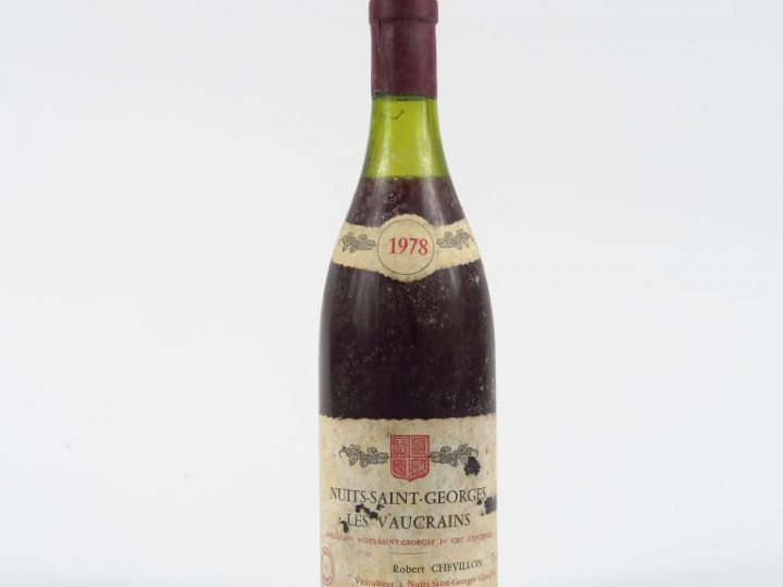 1 BOUTEILLE NUITS ST GEORGES 1er CRU 'LES VAUCRAINS' R. CHEVILLON - 19