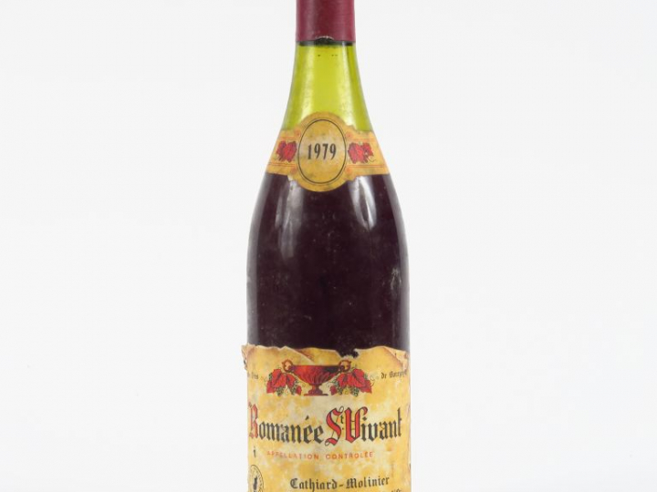 1 BOUTEILLE ROMANEE ST VIVANT GC CATHIARD MOLINIER - 1979 - 4 CM/ETLD
