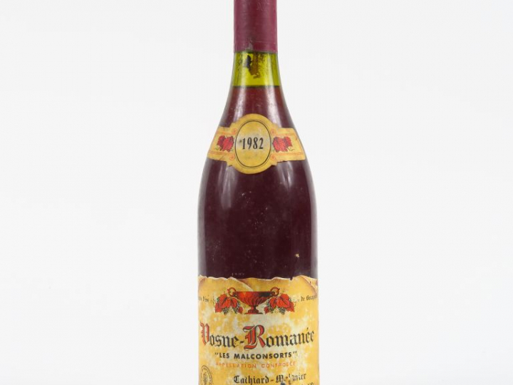 1 BOUTEILLE VOSNE ROMANE 1er CRU 'LES MALCONSORTS' CATHIARD MOLINIER -