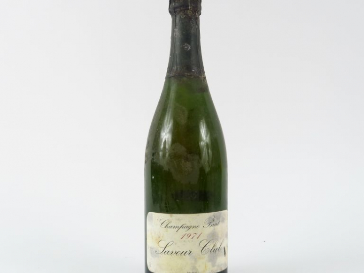 1 BOUTEILLE CHAMPAGNE BRUT SAVOUR CLUB - 1971