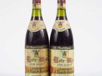 Vente aux enchères 2 BOUTEILLES CÔTE ROTIE 'CÔTE BLONDE LA CHATILLONNE' VIDAL FLEURY - 19