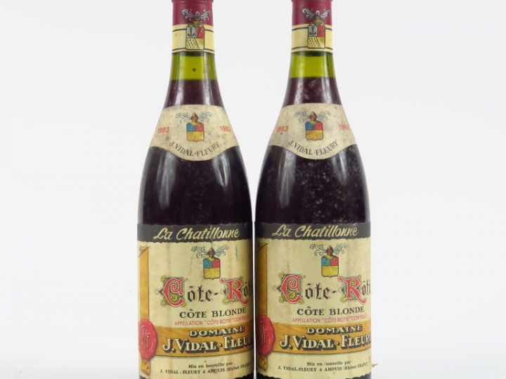 2 BOUTEILLES CÔTE ROTIE 'CÔTE BLONDE LA CHATILLONNE' VIDAL FLEURY - 19
