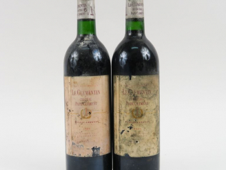 Vente aux enchères 2 BOUTEILLES LE CLEMENTIN DU CHÂTEAU PAPE CLEMENT - 1993 - ELA