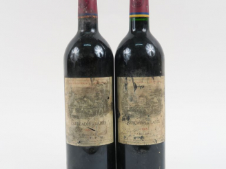 Vente aux enchères 2 BOUTEILLES CARRUADES DE LAFITE PAUILLAC - 1995 - EA