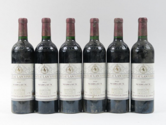 Vente aux enchères 6 BOUTEILLES CHÂTEAU LASCOMBES GCC MARGAUX - 2000