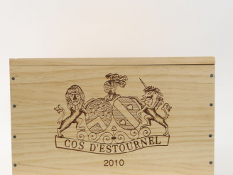 Vente aux enchères 6 BOUTEILLES CHÂTEAU COS D'ESTOURNEL GCC ST ESTEPHE - 2010 - CBO