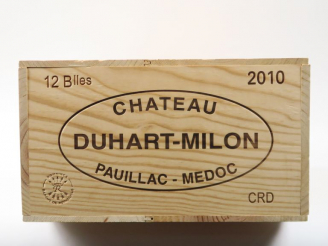Vente aux enchères 12 BOUTEILLES CHÂTEAU DUHART MILON GCC PAUILLAC - 2010 - CBO