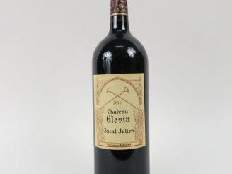 Vente aux enchères 1 MAGNUM CHÂTEAU GLORIA ST JULIEN - 2016