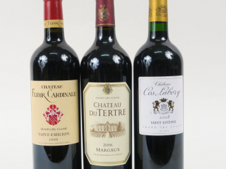 Vente aux enchères 3 BOUTEILLES : 1 CHÂTEAU DU TERTRE GCC MARGAUX 2006 - 1 CHÂTEAU FLEUR 