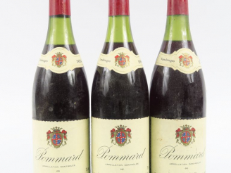 Vente aux enchères 3 BOUTEILLES POMMARD E. MORILLON - 1984 - 4 CM