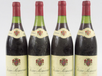 Vente aux enchères 4 BOUTEILLES VOSNE ROMANEE E. MORILLON - 1984