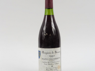 Vente aux enchères 1 BOUTEILLE MAZIS CHAMBERTIN GC 'CUVEE MADELEINE COLLIGNON' HOSPICES D