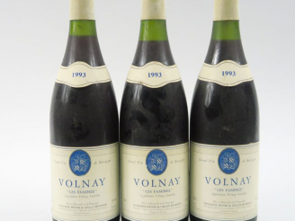 Vente aux enchères 3 BOUTEILLES VOLNAY 'LES FAMINES' H. et G. BUISSON - 1993