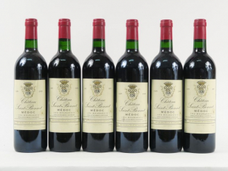 Vente aux enchères 6 BOUTEILLES CHÂTEAU SAINT BONNET CB MEDOC - 1995