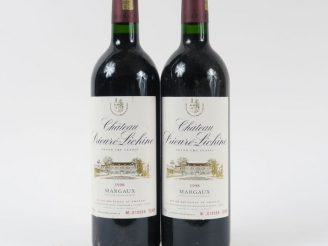 Vente aux enchères 2 BOUTEILLES CHÂTEAU PRIEURE LICHINE GCC MARGAUX - 1998